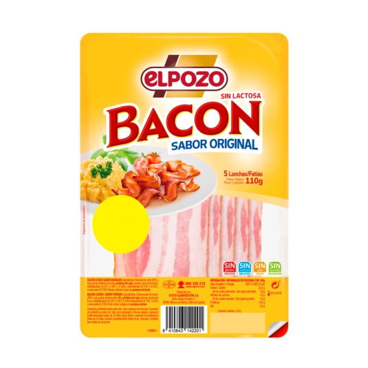 bacon original loncha, 110g
