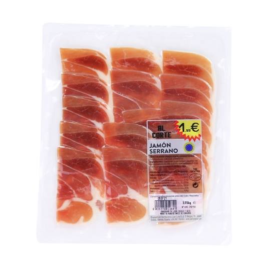 jamón serrano al corte, 90g