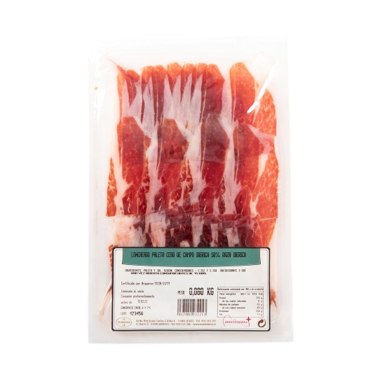 paleta cebo de campo ibérica 50%raza ibca,80g