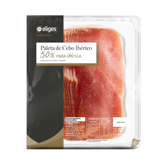 paleta cebo 50% ibérica, 90g