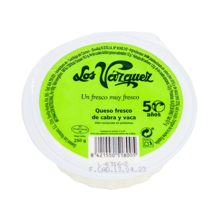 queso fresco, 250g