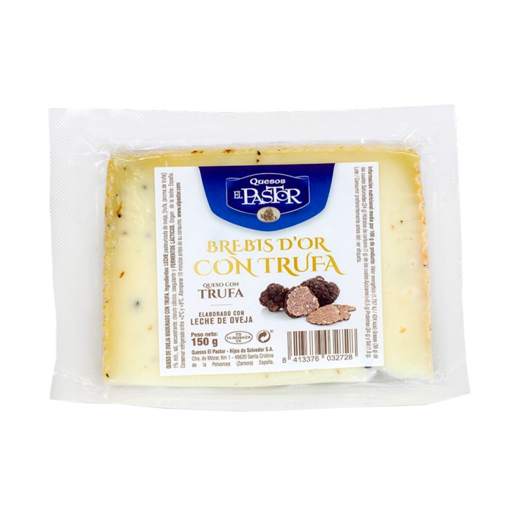 queso oveja curado con trufa, 150g