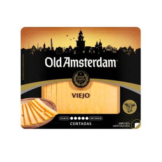 queso viejo gouda cortado cuña, 200g
