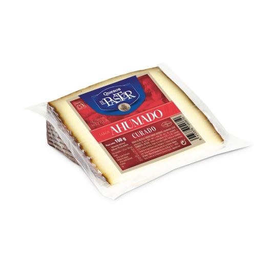 queso mezcla curado ahumado cuña, 150g