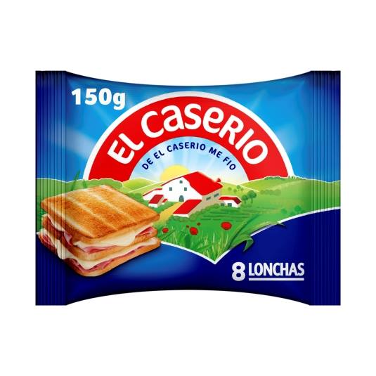 queso 8 lonchas, 150g