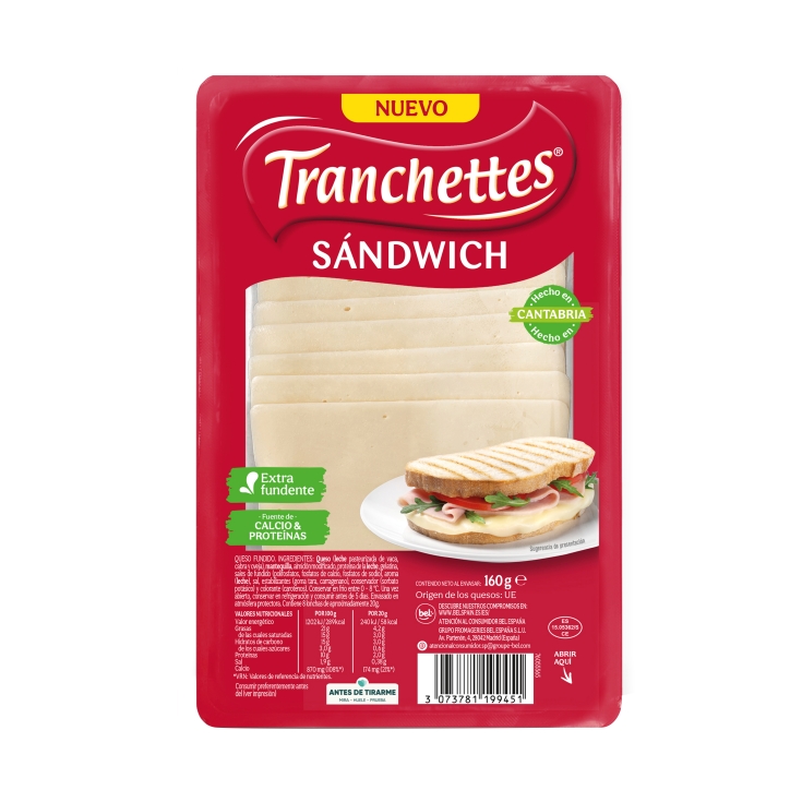 queso sandwich, 160g