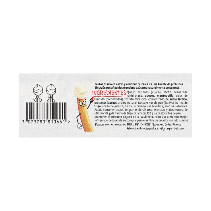 queso palitos, 140g
