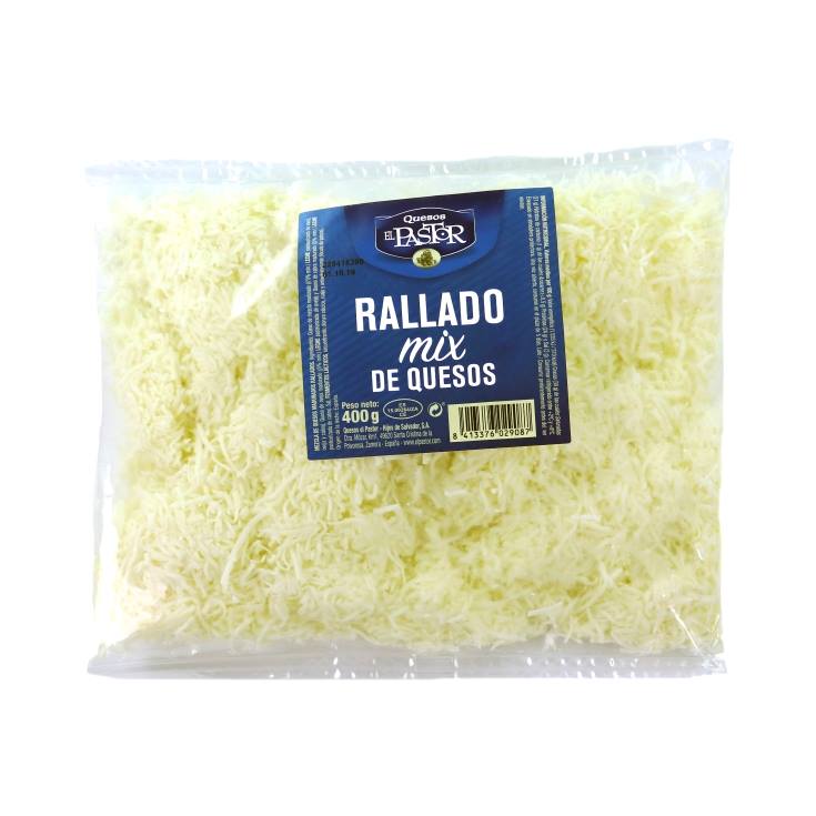 queso rallado mix, 400g