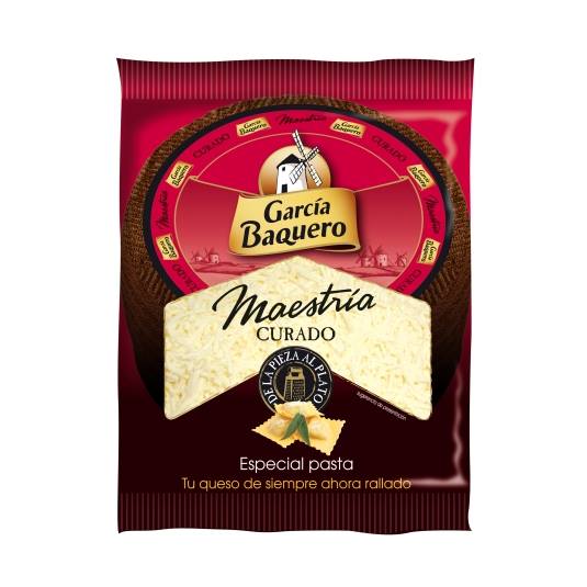 queso rallado curado, 90g