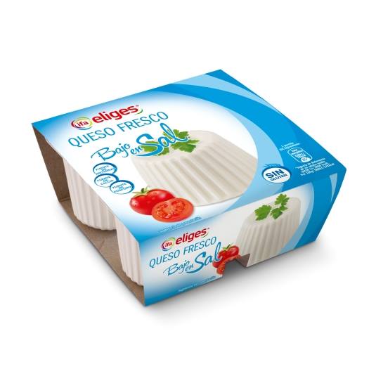 queso fresco bajo sal 62.5g, pk-4