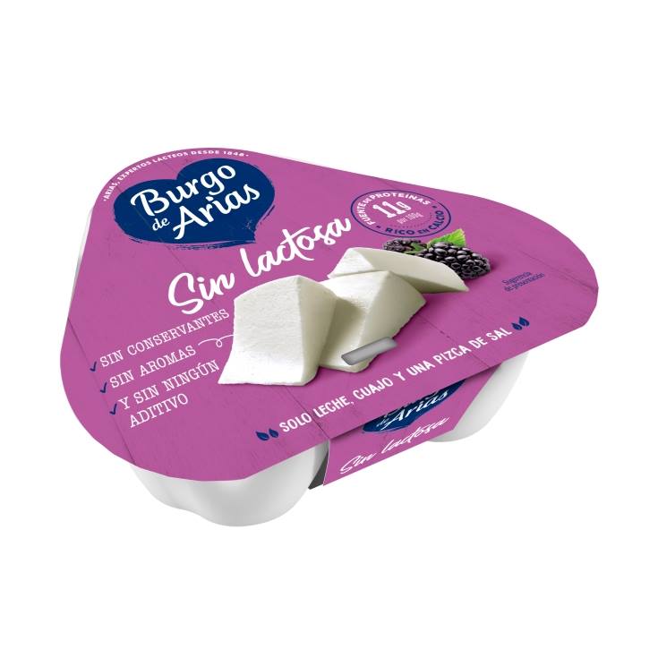 queso mini sin lactosa, pk-3