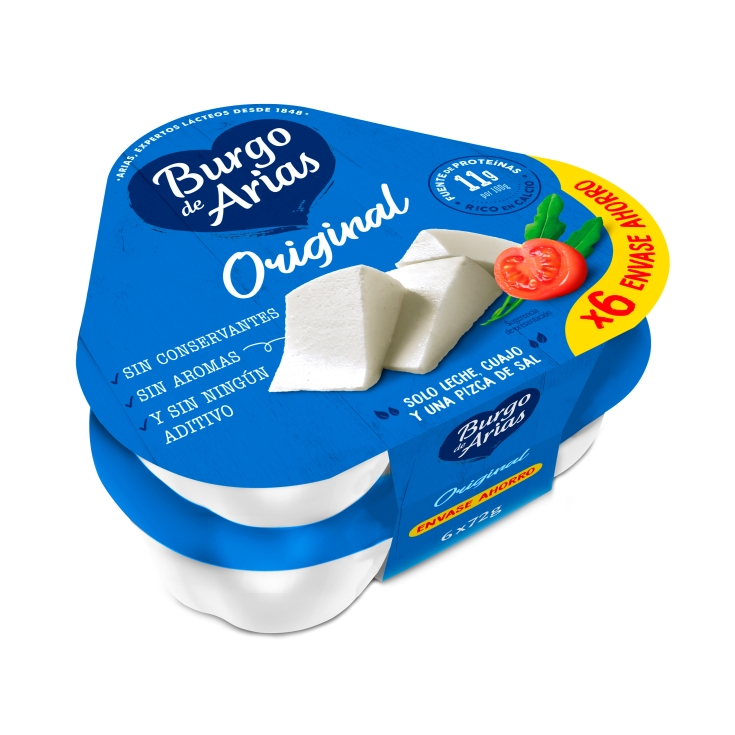 queso fresco original, pk-6