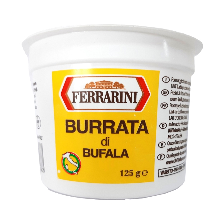 queso burrata di bufala, 125g