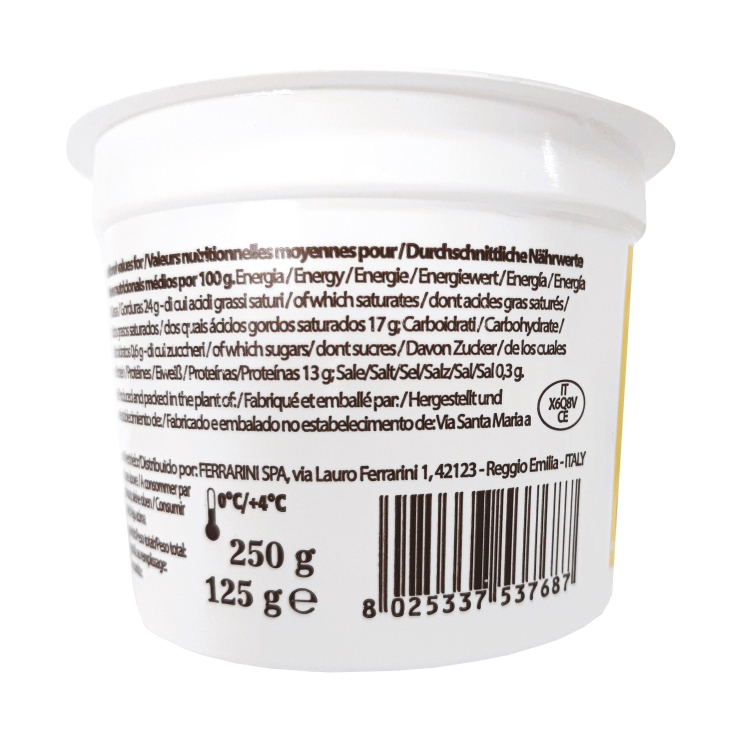 queso burrata di bufala, 125g