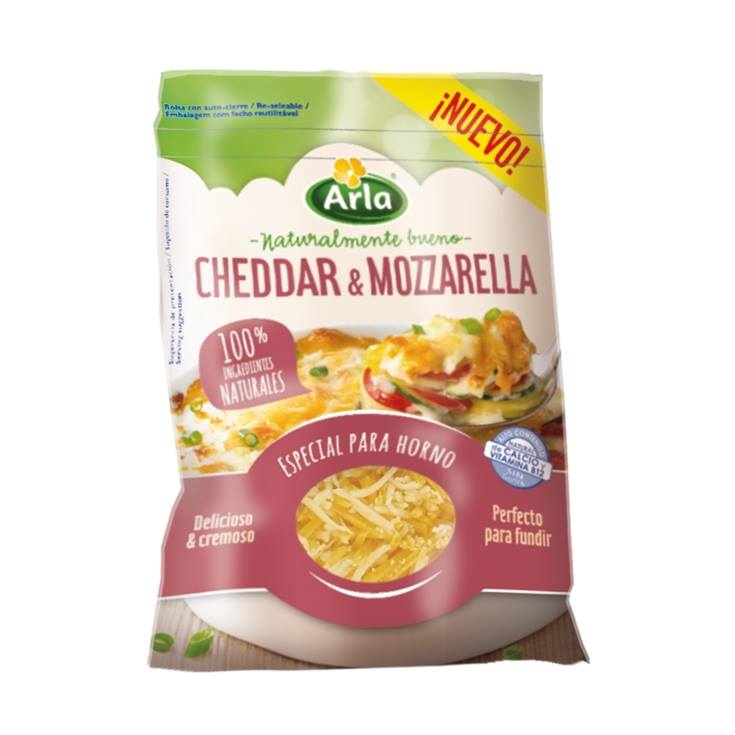 queso finello cheddar & mozzarella, 150g