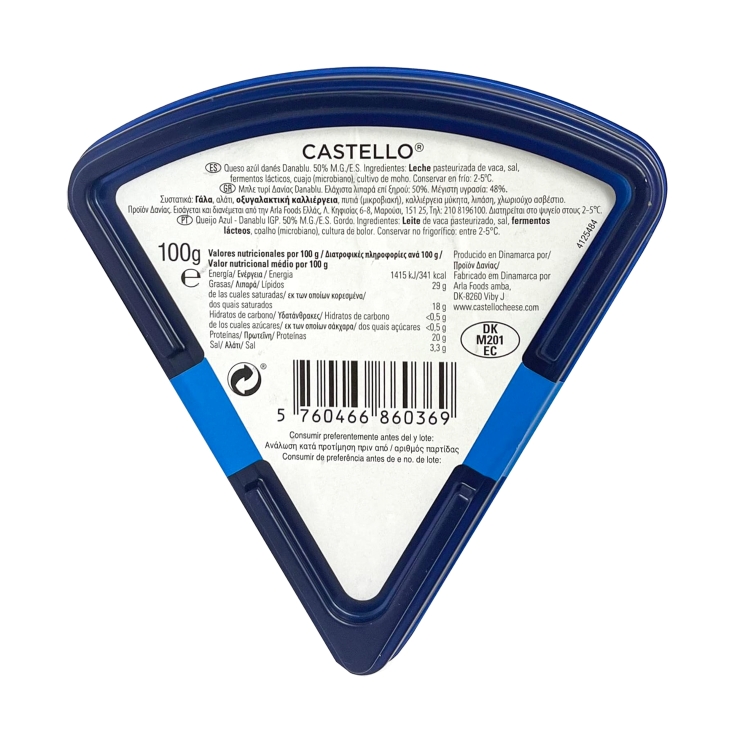 queso danablu cuña, 100g