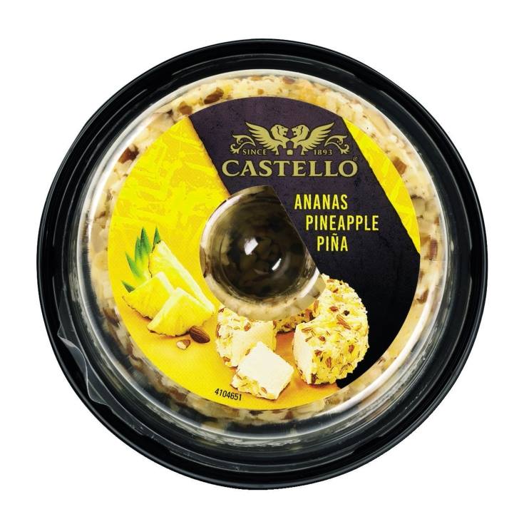 queso con piña, 125g