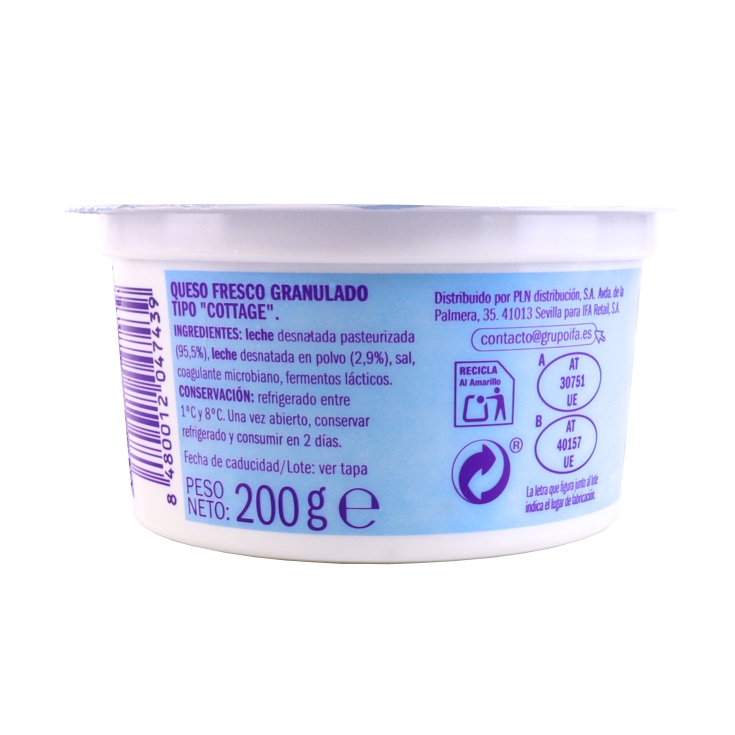 queso cottage 0% mg, 200g