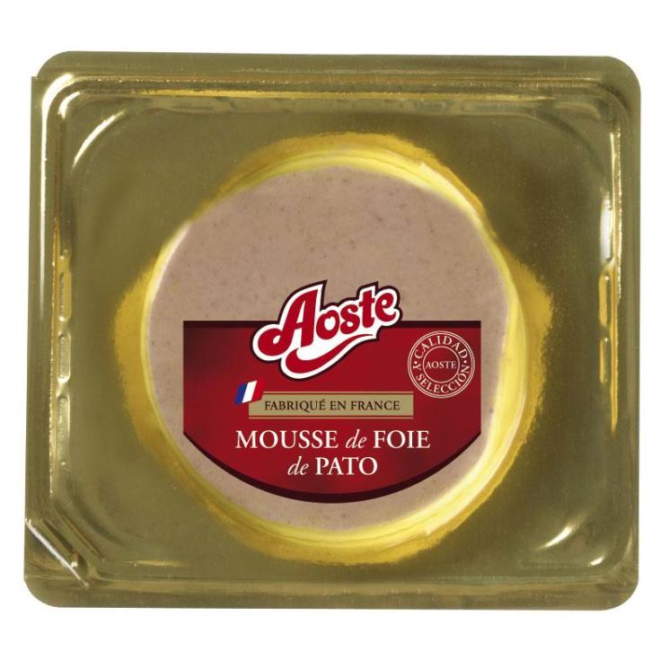 mousse de foie de pato, 100g