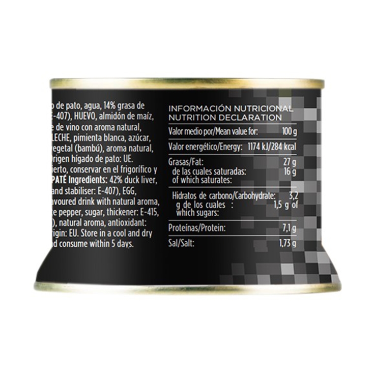 paté de pato superior, 130g