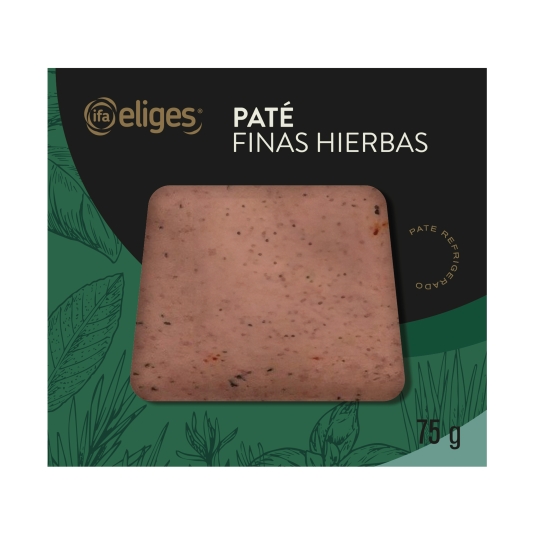 paté de finas hierbas, 75g
