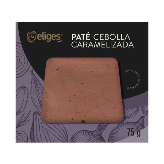 paté de cebolla caramelizada, 75g