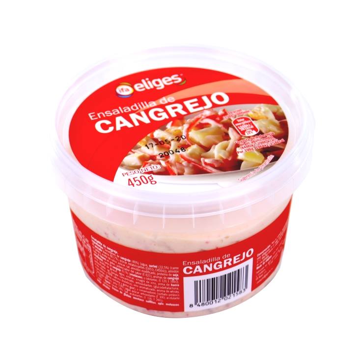 ensaladilla cangrejo, 450g