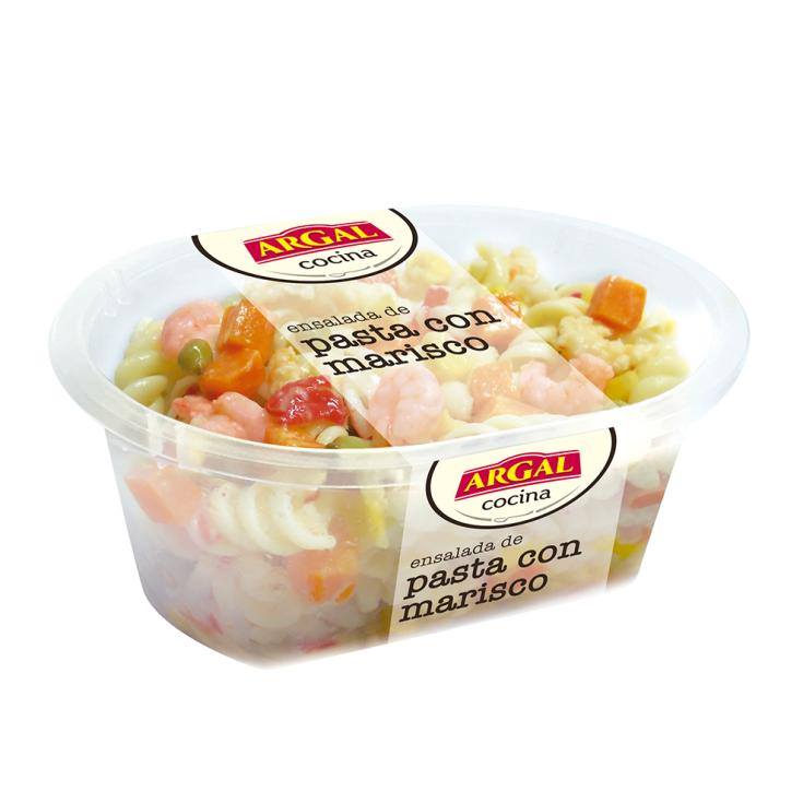 ensalada pasta con marisco, 200g