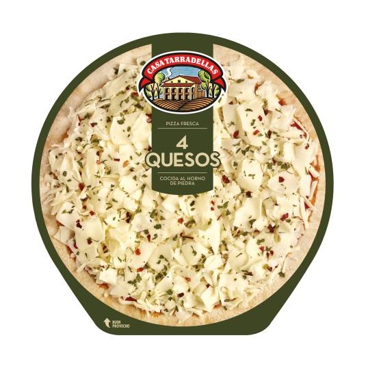 pizza 4 quesos, 390g
