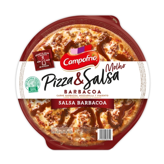 pizza barbacoa, 410g