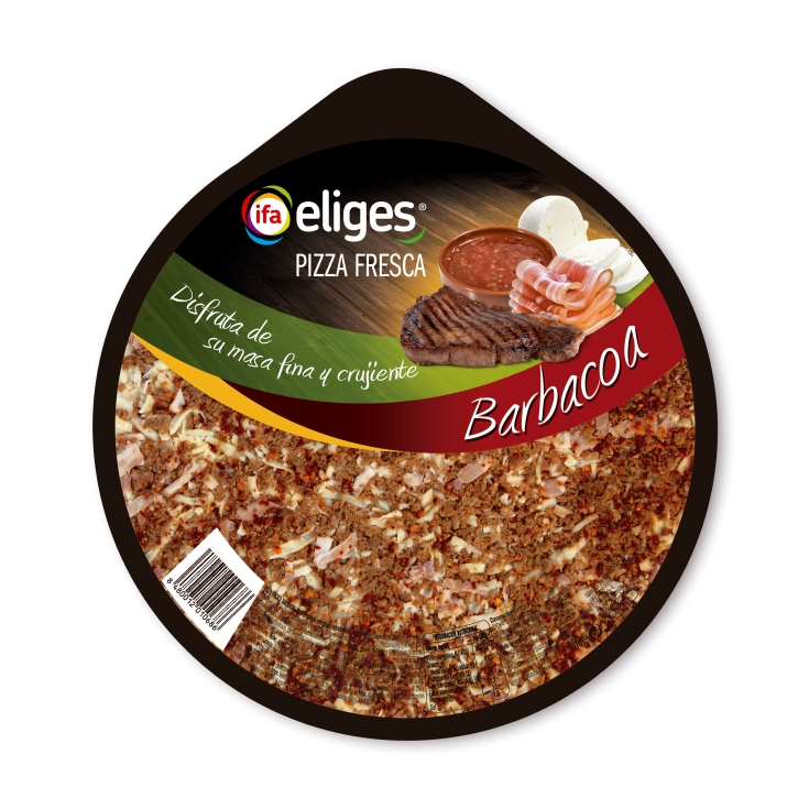 pizza barbacoa, 400g