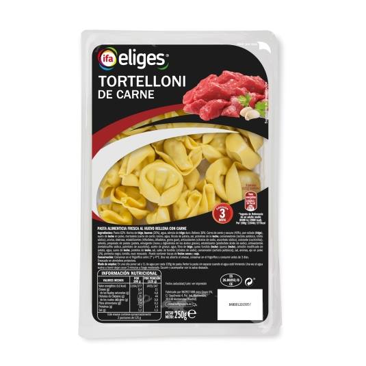 tortelloni carne, 250g