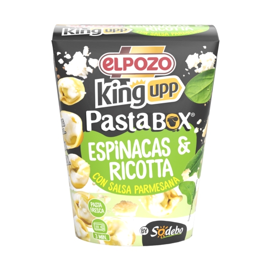pasta box espinacas y ricotta, 280g