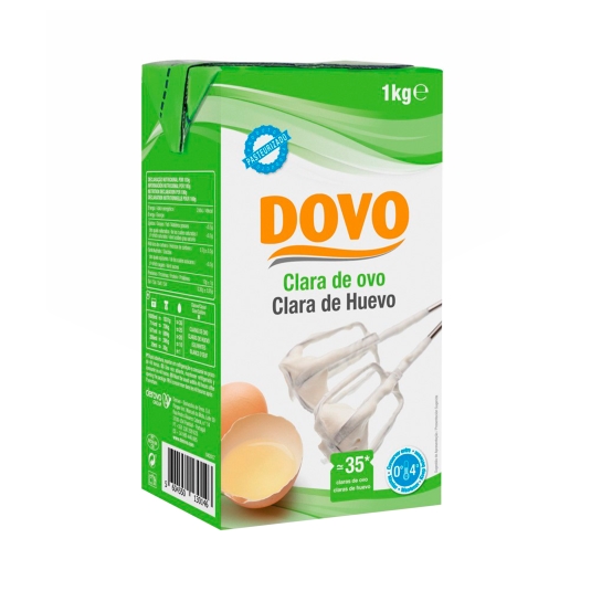 clara de huevo líquida pasteurizada, 1kg