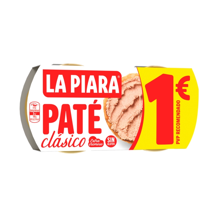paté clásico 75g, pk-2