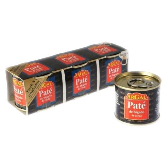 paté hígado cerdo 83g, pk-3