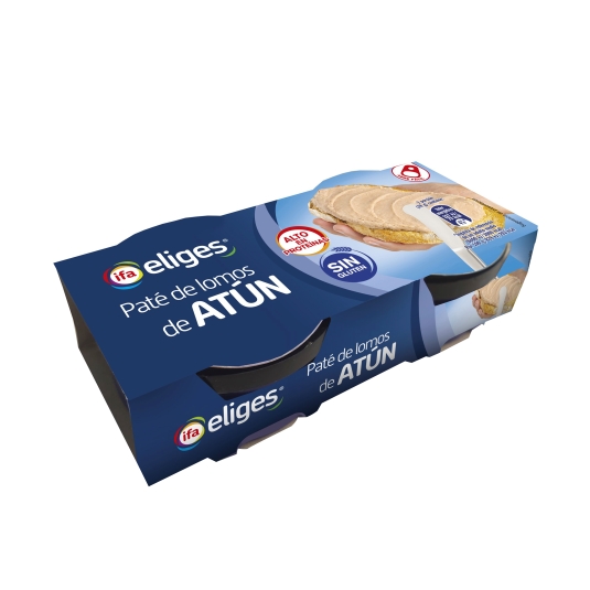 paté de lomos de atún 78g, pk-2