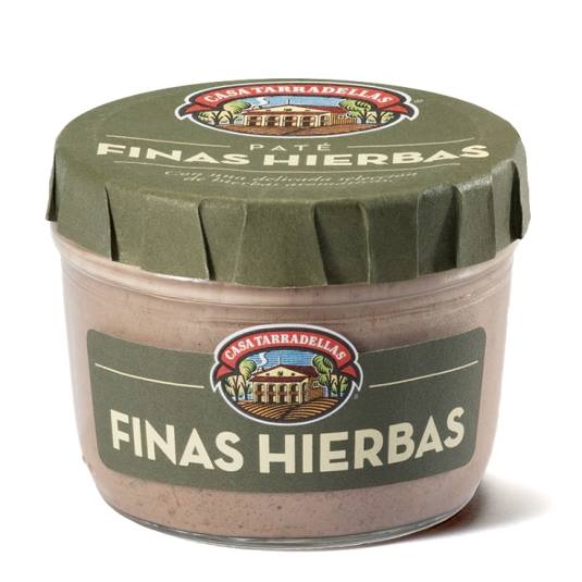 paté finas hierbas, 125g