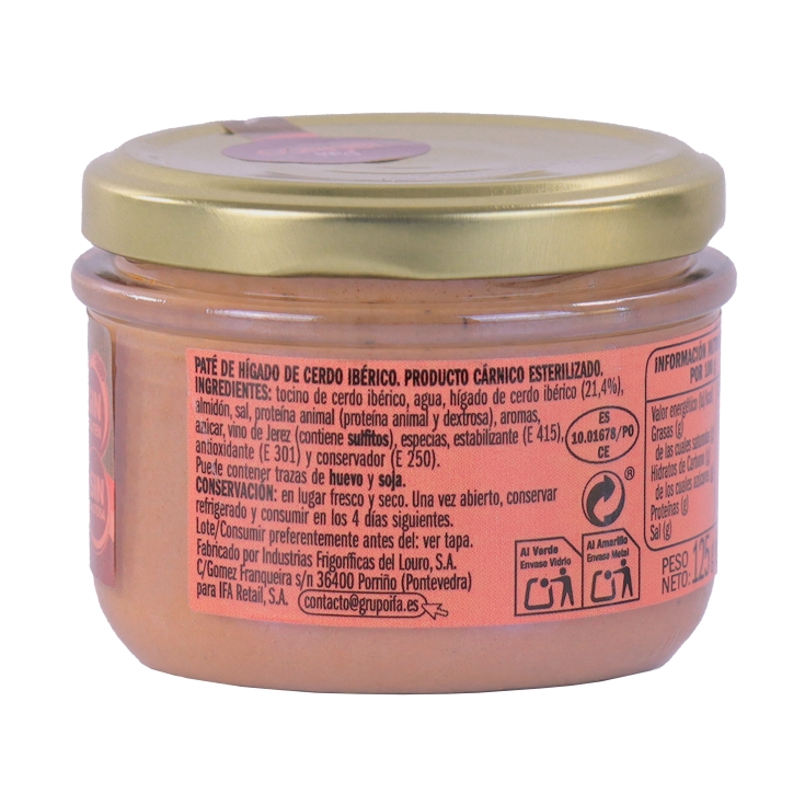 paté ibérico, 125g