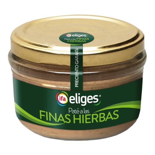 paté a las finas hierbas, 125g