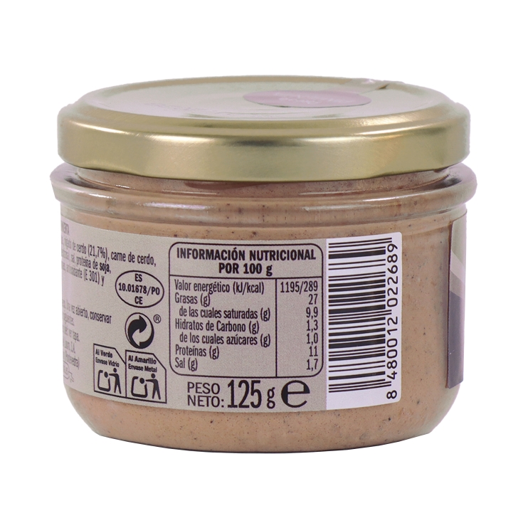 paté a la pimienta, 125g