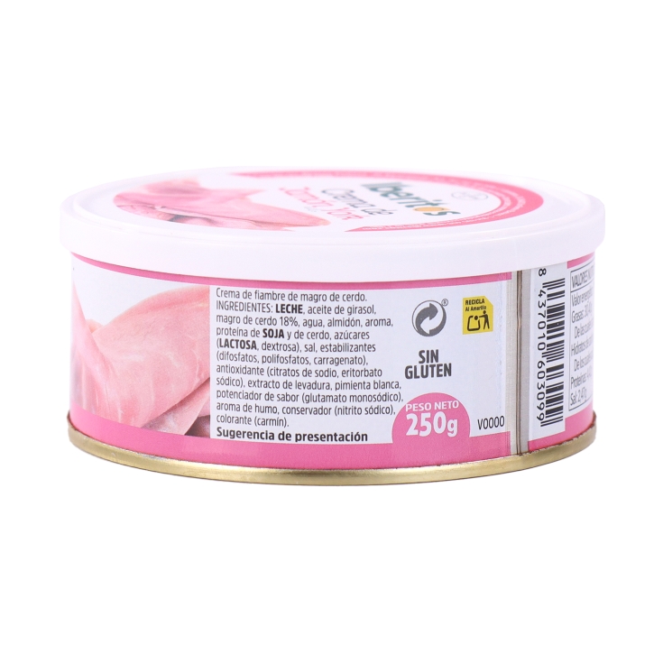 crema jamón york iberitos, 250g