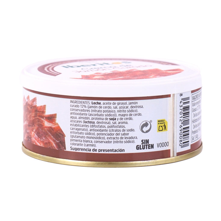 crema jamón curado iberitos, 250g