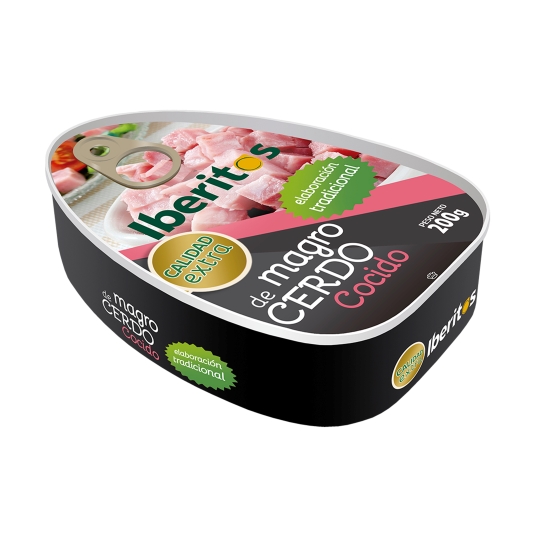 magro de cerdo, 200g