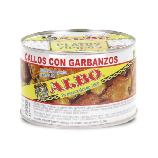 callos con garbanzos lata, 425g