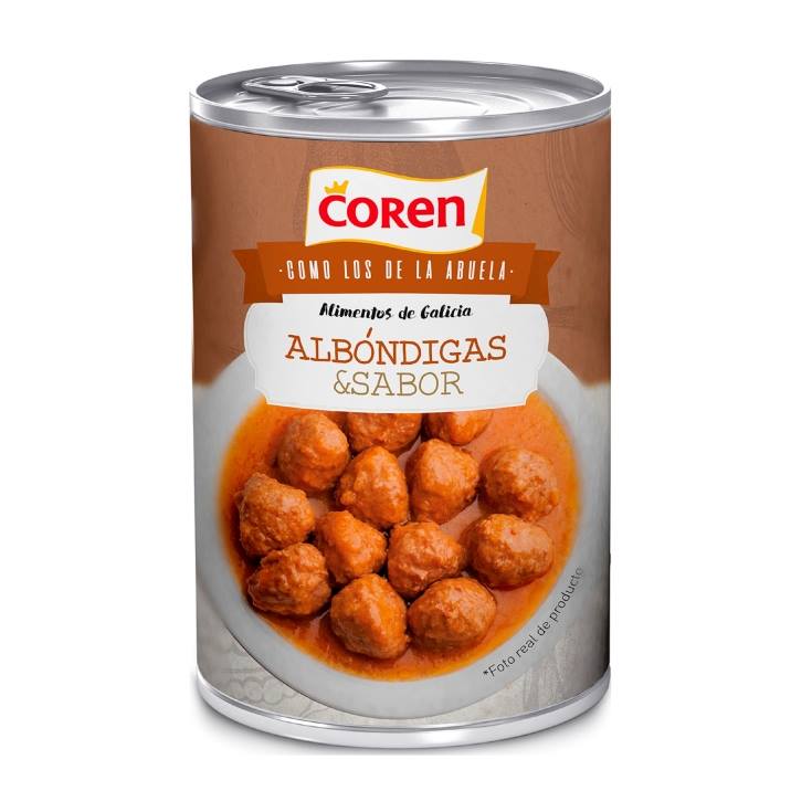 albóndigas salsa, 420grs.