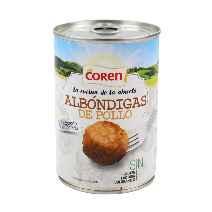 albóndigas de pollo, 420g