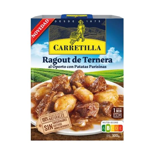 ragout de ternera al oporto con patatas, 300g