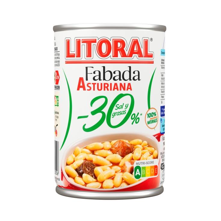 fabada asturiana -30% sal, 420g