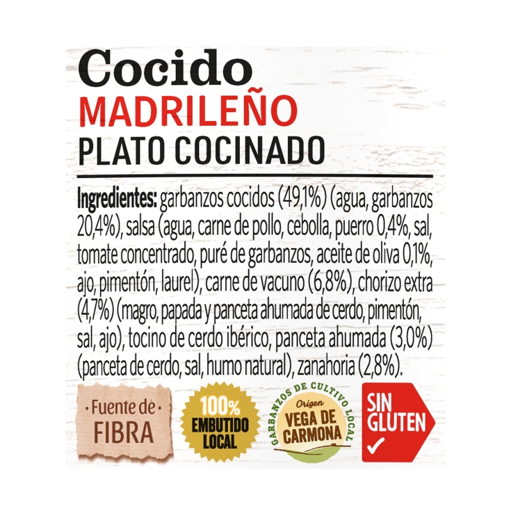 cocido madrileño, 425g